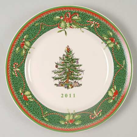 Christmas Tree 2011 Collector Plate
