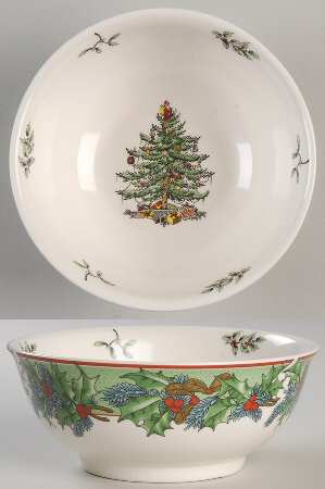 Christmas Tree 2008 Annual 6" Revere Candy Bowl