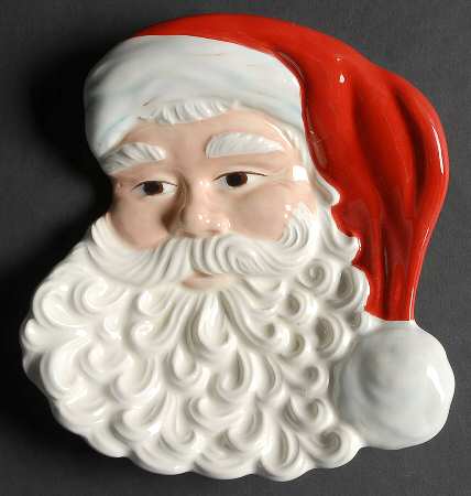 Christmas Tree Santa Tray