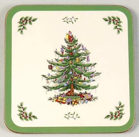 Christmas Tree Coaster Only for Mug & Coaster Set