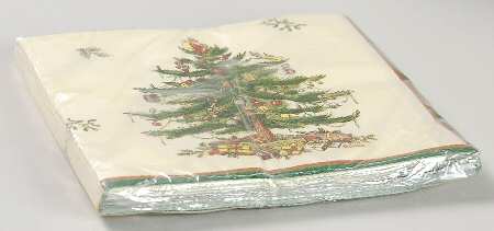 Christmas Tree Package of Paper Luncheon Napkins
