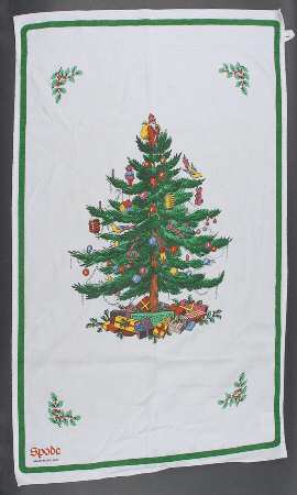 Christmas Tree Cloth Dish Towel