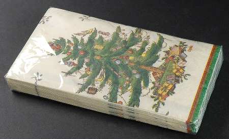 Christmas Tree Package of Paper Guest Towel Napkins