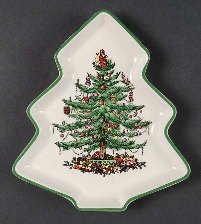 Christmas Tree Figural Soap Dish