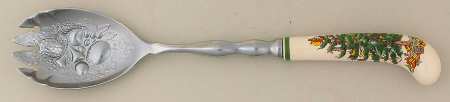 Christmas Tree Salad Serving Fork with Stainless Prongs