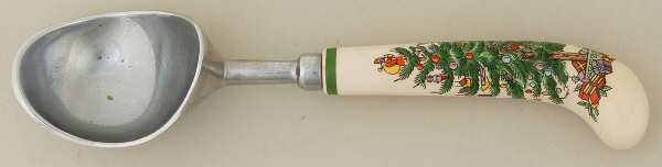 Christmas Tree Ceramic Handled Ice Cream Scoop