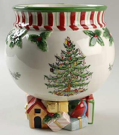 Christmas Tree Punch Bowl
