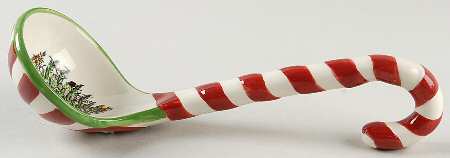 Christmas Tree Solid Punch Ladle