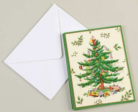 Christmas Tree (8 Pack) Greeting Cards & Envelopes