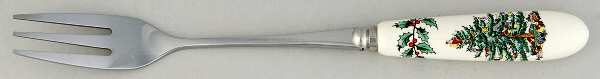 Christmas Tree Individual Pastry Fork