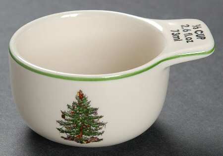 Christmas Tree 1/3 Cup Measuring Cup