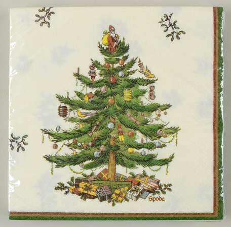 Christmas Tree Package of Paper Luncheon Napkins