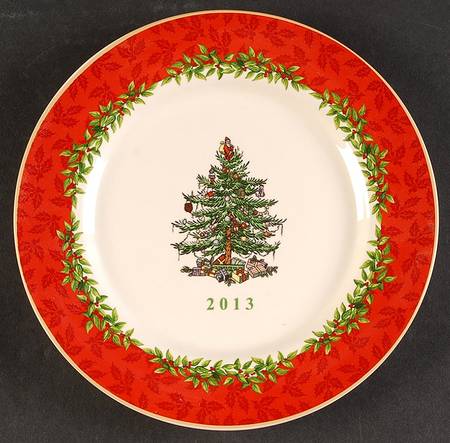 Christmas Tree 2013 Collector Plate