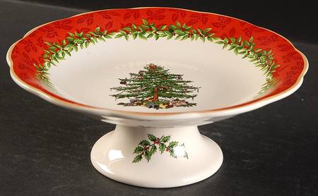 Christmas Tree 2013 Annual Footed Candy Dish