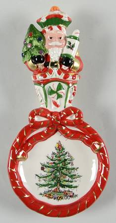 Christmas Tree Figural Spoon Rest