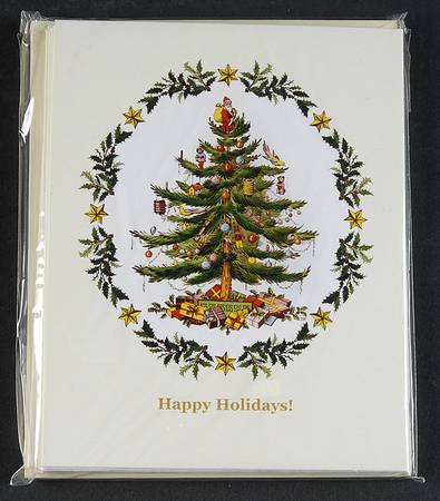 Christmas Tree (8 Pack) Greeting Cards & Envelopes