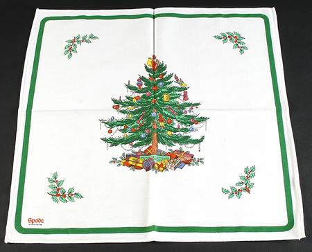 Christmas Tree 15" Cloth Napkin