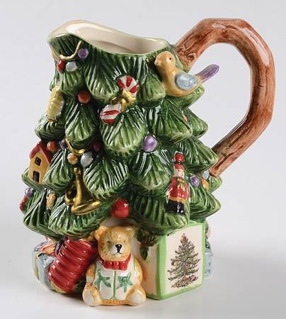 Christmas Tree Figural Creamer