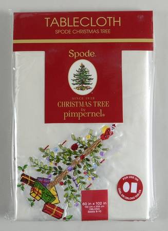 Christmas Tree Rectangular Tablecloth 60" X 102"