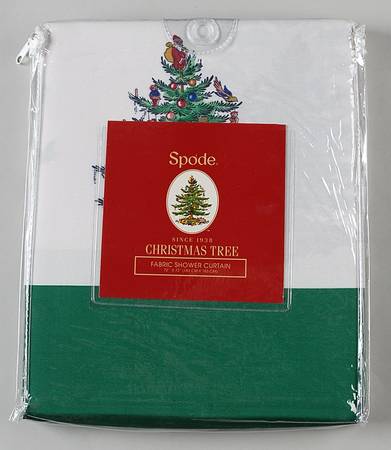 Christmas Tree 72" X 72" Cloth Shower Curtain