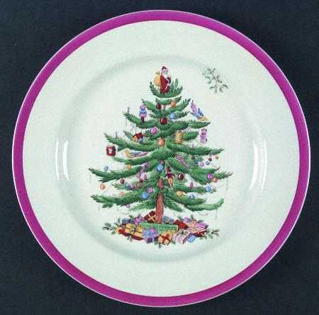 Christmas Tree (Magenta Band, No Trim) by Spode