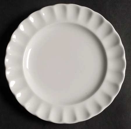 Chelsea White Bread & Butter Plate