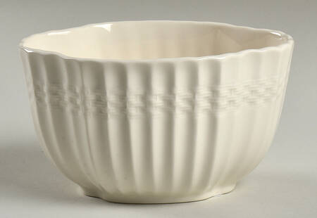 Chelsea Wicker Sugar Bowl No Lid