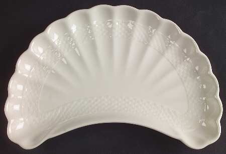 Chelsea Wicker Crescent Salad Plate