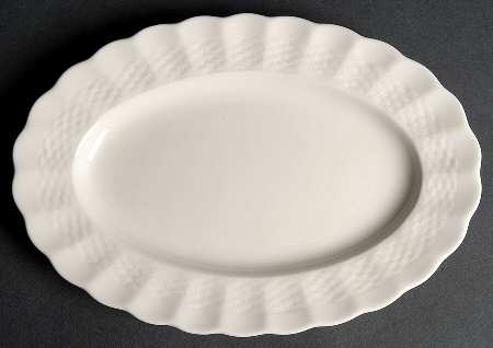 Chelsea Wicker Relish/Gravy Underplate