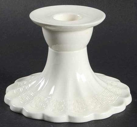 Chelsea Wicker 3" Candlestick