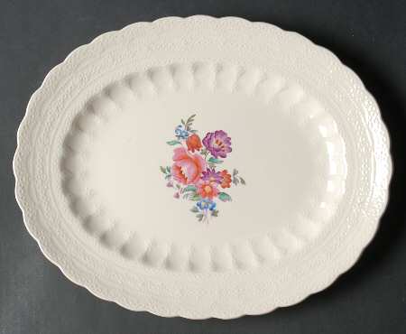 Claudia 11" Oval Serving Platter