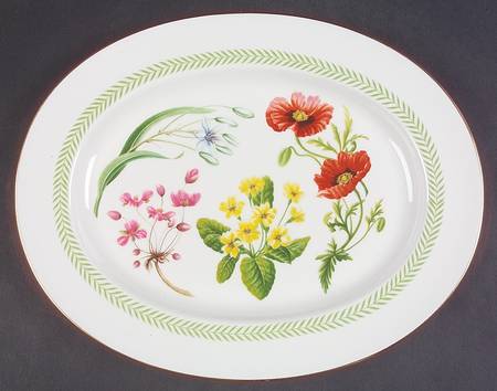 Country Lane 13" Oval Serving Platter