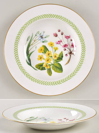 Country Lane Large Rim Soup Bowl