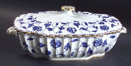 Colonel Blue Oval Covered Vegetable