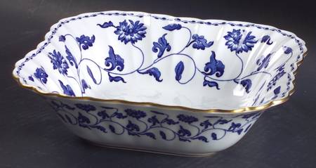 Colonel Blue 9" Square Vegetable Bowl