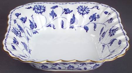 Colonel Blue 8" Square Vegetable Bowl