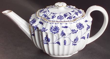 Colonel Blue Teapot & Lid