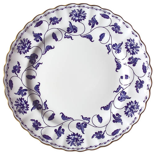 Colonel Blue Salad Plate