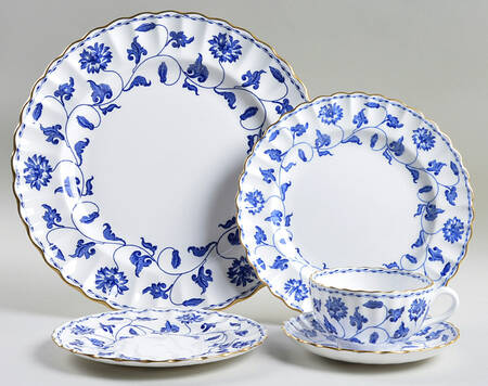 Colonel Blue 40 Piece Estate Set