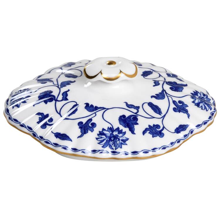 Colonel Blue Lid for Sugar Bowl
