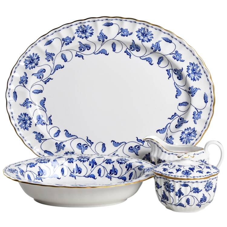 Colonel Blue 5 Piece Hostess Set