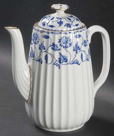 Colonel Blue Small Coffee Pot & Lid