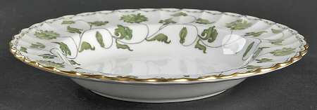 Colonel Dark Green Rim Soup Bowl