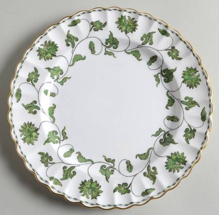 Colonel Dark Green Salad Plate