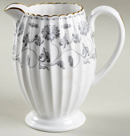 Colonel Gray (Gold Trim) Creamer