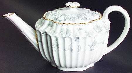 Colonel Gray (Gold Trim) Teapot & Lid