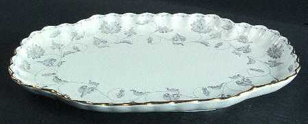 Colonel Gray (Gold Trim) Underplate for Oval Tureen