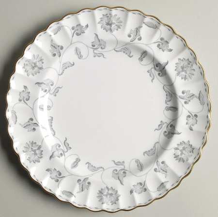 Colonel Gray (Gold Trim) Luncheon Plate