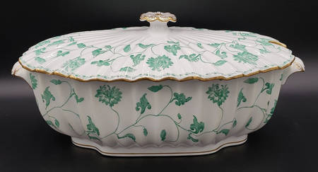 Colonel Jade Oval Tureen & Lid