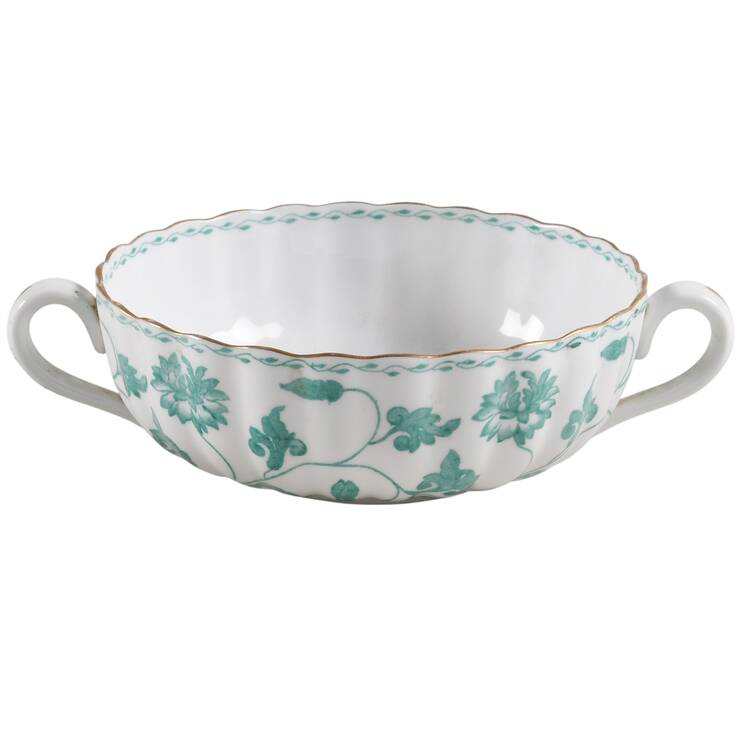 Colonel Jade Flat Cream Soup Bowl